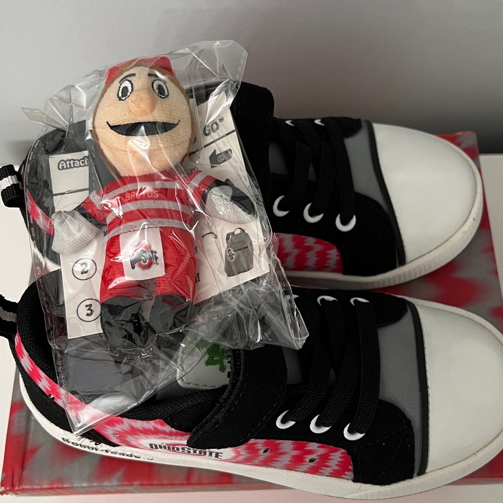 Bobbi-Toads Ohio State youth sneakers - Picture 5 of 5